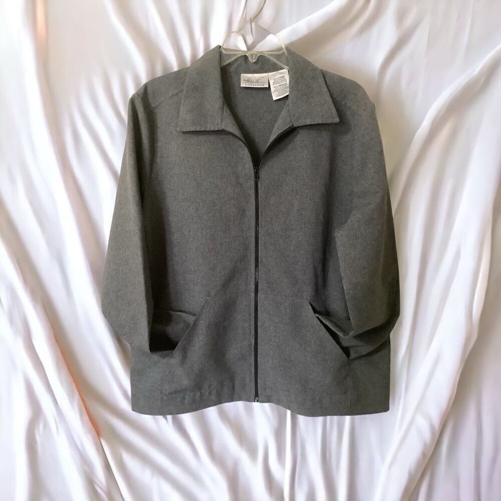 Kathie Lee Collection Lightweight Jacket Size: L